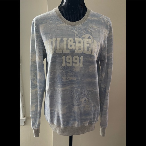 Pull & Bear 1991 Printed Sweatshirt Size Medium - Picture 1 of 9